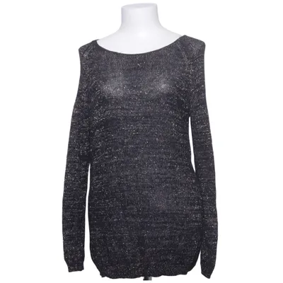 Trui (Zwart, Zilver) van Size 8 Needle Katoen, Polyester