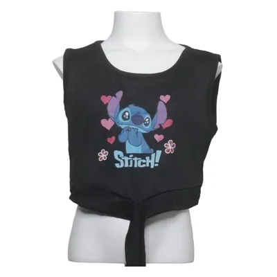 Crop top (Black, Multicolored) from Disney