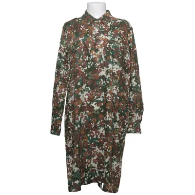 Blousejurk (Groen, Bruin, Wit) van Bensimon Linnen, Viscose