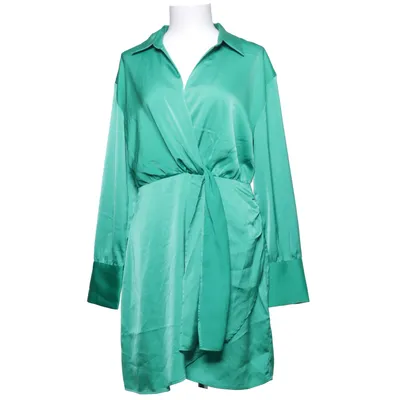 Wrap dress (Satin Knot Drape Dress) from Costes Studio Polyester