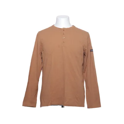 T-shirt manches longues (Marron) de Parkside Coton, Polyester recyclé