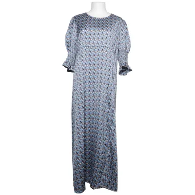 Klänning (Blå, Flerfärgad) från Continue Polyester