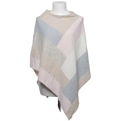 Poncho (Beige, Pink, Grå, Hvid) fra Black Story Kashmir, Polyamid, Viscose, Uld