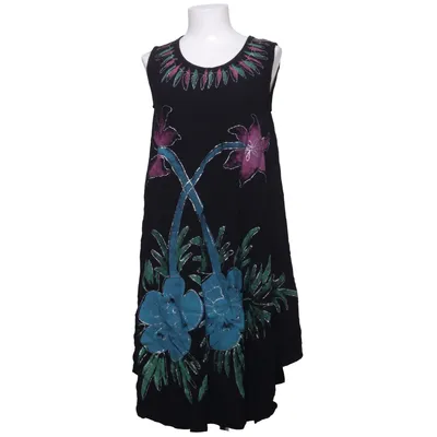 Dress (Black, Multicolored) from Mundo Mix Viscose