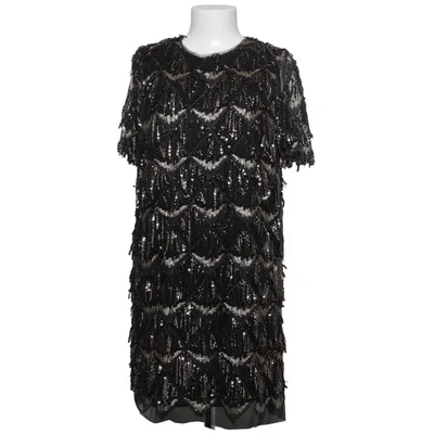 Cocktailjurk (Zwart, Meerkleurig) van Zara Basic Viscose