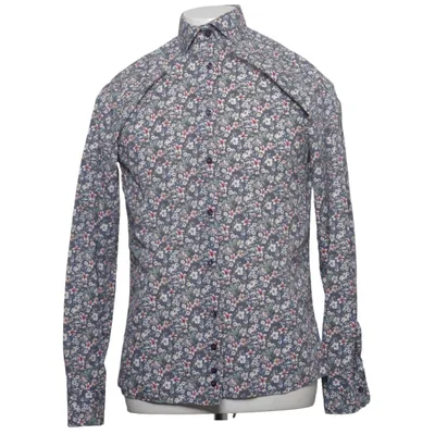 Shirt (Blauw, Wit, Meerkleurig) van Oscar of Sweden Katoen