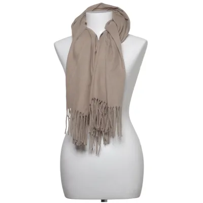 Scarf (Beige) from Cashmere Cashmere, Cotton