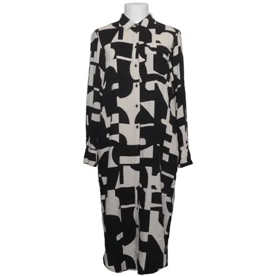 Shirt dress (Black, White) from C&A Viscose