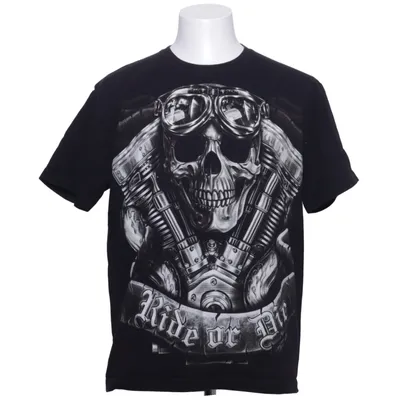 T-shirt (Schwarz) von Rock Chang Baumwolle