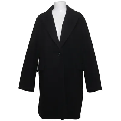 Mantel (Schwarz) von Samsa Collection Polyester, Wolle