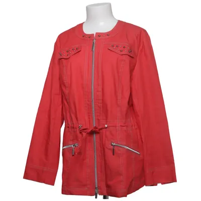 Veste (Rouge) de Couture Line Coton, Élasthane, Polyester