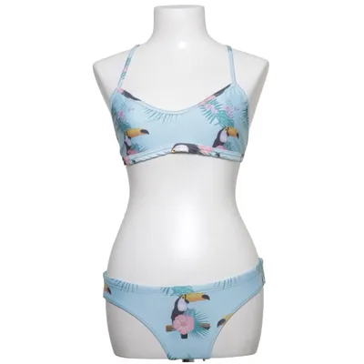 Bikini (Bleu, Multicolore) de Lane4 Élasthane, Polyester