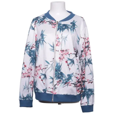 Bomberjacka (Vit, Blå, Rosa) från Ecowish Elastan, Polyester