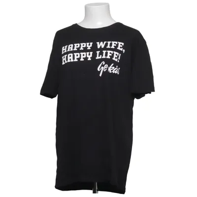 T-shirt (Zwart) van Wilfred Katoen
