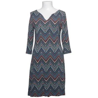 Dress (Blue, Multicolored) from Klaus Dilkrath Elastane, Viscose
