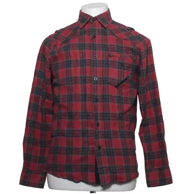 Chemise en flanelle (Rouge, Noir, Gris) de Identity Coton, Fibre métallique, Polyester