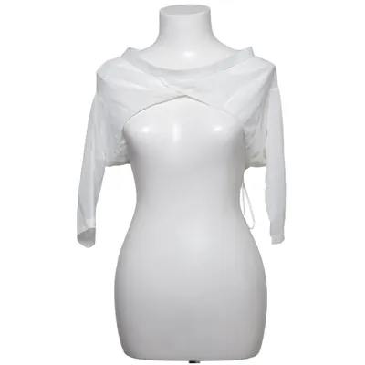 Crop top (Hvid) fra Telia Elastan, Polyamid