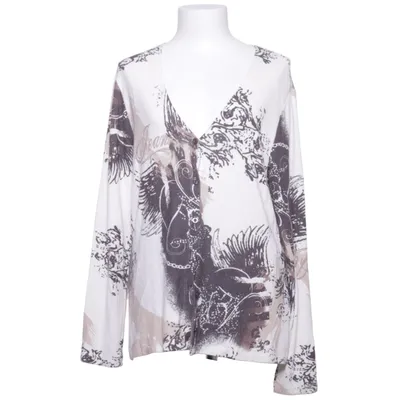 Cardigan (White, Beige, Brown) from Laura di Sarpi Elastane, Polyamide, Viscose