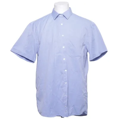 Chemise à manches courtes (Bleu) de Tudors Coton, Polyester