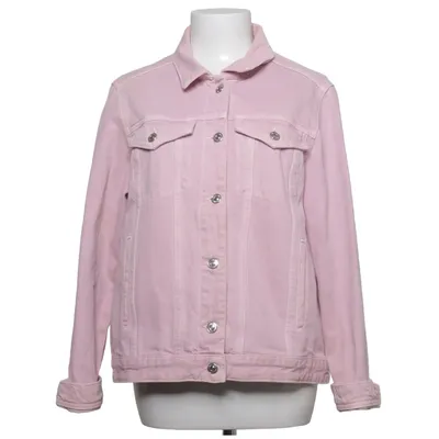 Spijkerjas (Roze) van Mango Denim Katoen