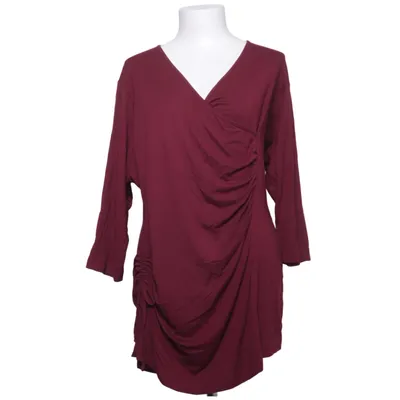 Blouse portefeuille (Rouge) de Voglia Élasthane, Viscose