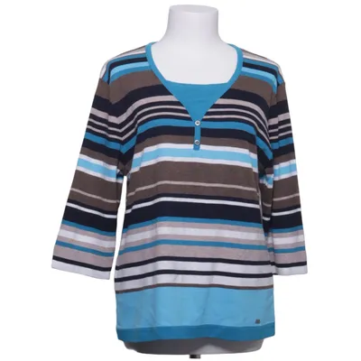 Long sleeve T-shirt (Blue, White, Brown) from HS Navigazione Cotton