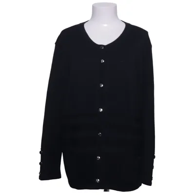 Cardigan (Zwart) van Jacett Acryl, Katoen