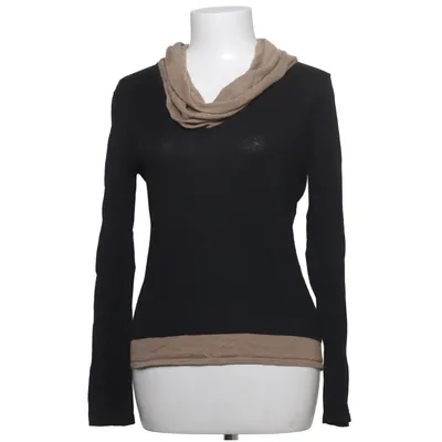 Topp (Svart, Beige) från Un Deux Trois Kashmir, Bomull, Lyocell, Ull