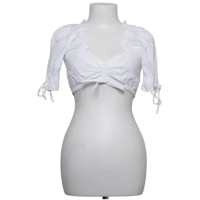 Dirndlblus (Vit) från German Princess Bomull, Elastan, Nylon