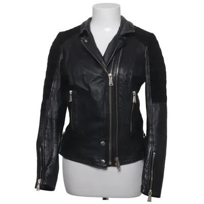 Veste de motard (Noir) de Jofama Rookie by Caroline Roxy Cuir, Polyester