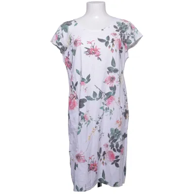 Robe (Blanc, Multicolore) de Fashion Highlight Coton, Élasthane, Lin