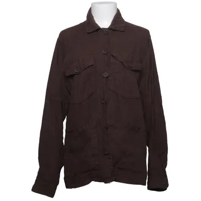 Overshirt (Bruin) van Penn & Ink N.Y Linnen