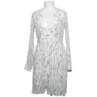 Kjole (Hvid, Flerfarvet) fra By Malina Polyester, Viscose
