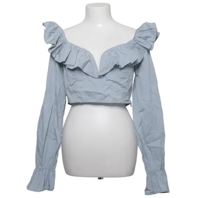 Crop top (Blauw) van NA-KD Katoen