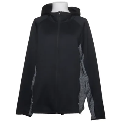 Hoodie (Black, Gray) from H&M Sport Elastane, Polyester