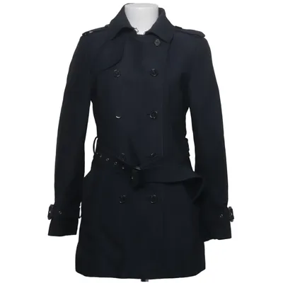 Trenchcoat (Sort) fra Zara Woman Bomuld, Polyamid, Polyester