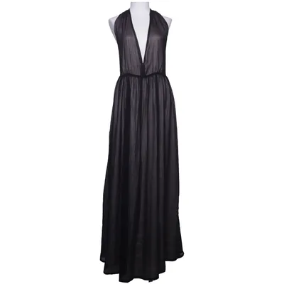 Neckholderkleid (Schwarz, Beige) von By Second Female Polyester