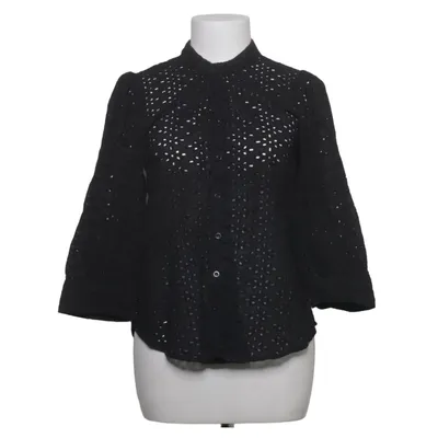 Blouse (Zwart) van Peppercorn Katoen