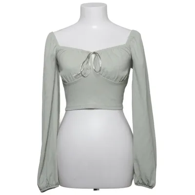 Crop top (Tie Cropped LS Top) från NLY Trend Elastan, Polyester