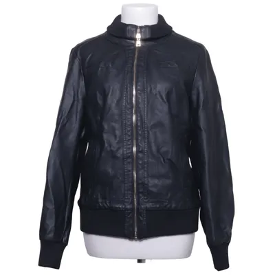 Bomberjack (Zwart) van King of Fashion Polyurethaan