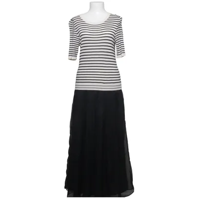 Dress (Black, White) from Oui Polyamide, Polyester, Viscose