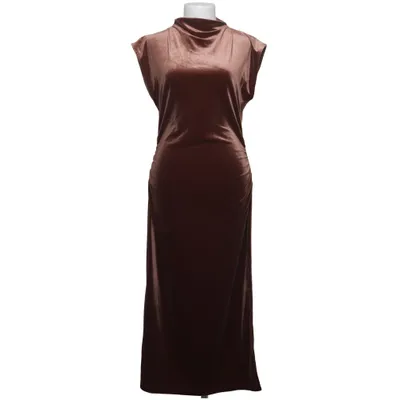 Kjole (Brun) fra KappAhl Elastan, Polyester