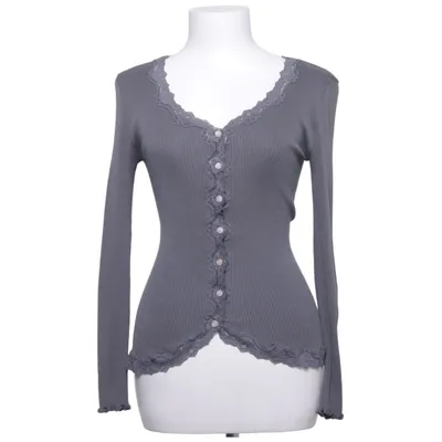 Strickjacke (Grau) von Rosemunde Baumwolle, Seide