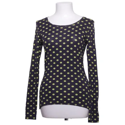 Langarmshirt (Lila, Gelb) von Eva & Claudi Elasthan, Viskose