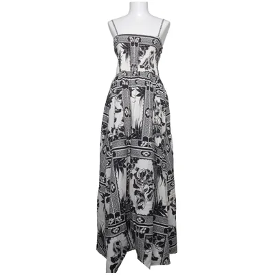 Robe longue (Blanc, Noir) de Lumina