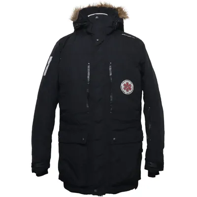 Parka (Sort) fra North Bend Dun, Fjer, Polyamid, Polyester