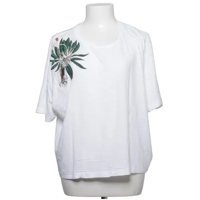 T-shirt (Vit, Grön) från Anna Glover x H&M Bomull, Modal