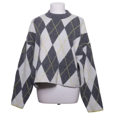 Strickpullover (Grau, Mehrfarbig) von Pringle of Scotland x H&M Polyester, Acryl, Wolle, Elasthan