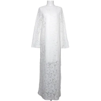 Maxi dress (White) from Bik Bok Organic cotton, Polyamide, Recycled polyester, Viscose