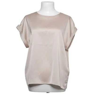 Top (Beige) fra VILA Elastan, Genanvendt polyester, Viscose